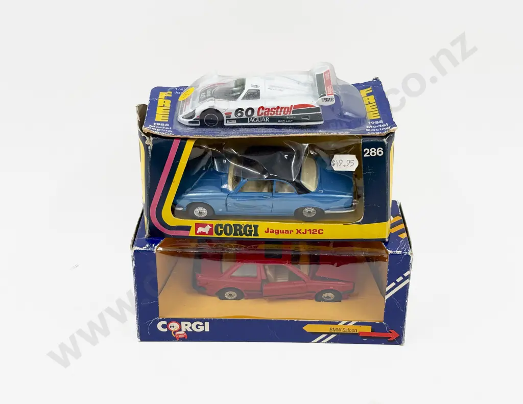 Boxed Two Corgi Diecast Models and 1988 Jaguar Image 1++