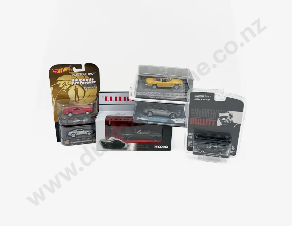 Boxed Various Manufacture Bond and Other Film Vehicles (6) Image 1++