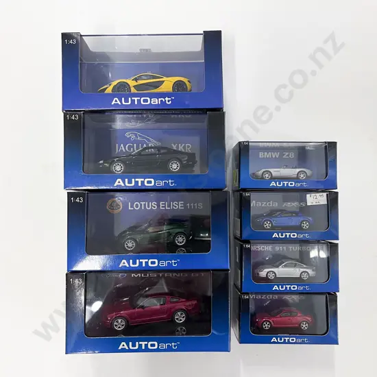 Boxed Autoart Models (8)