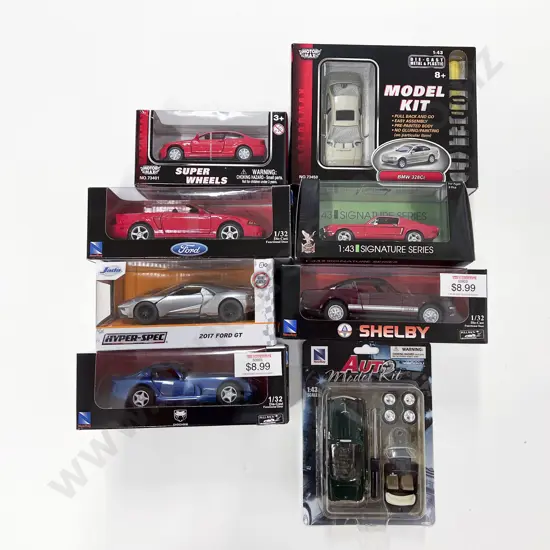 Boxed Various Manufacture Models (8)