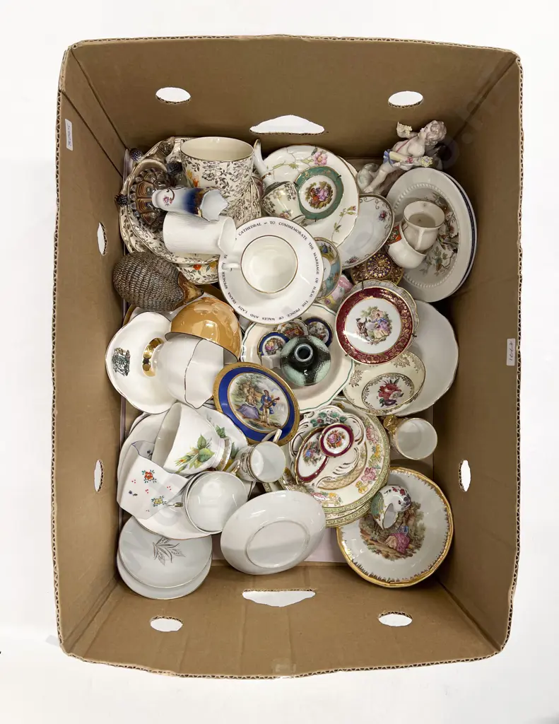 Box of Assorted Fancy China Image 1++