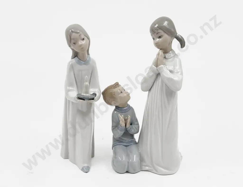 Lladro Group Figure together with Other Llardro Figure Image 1++