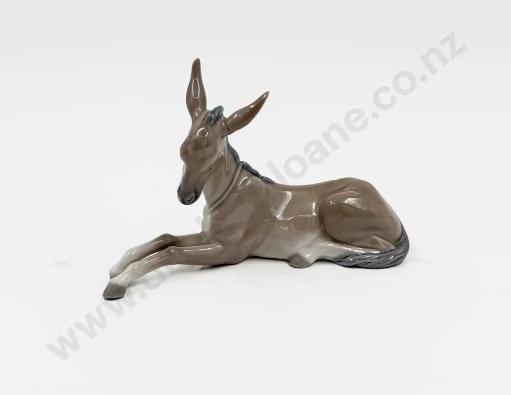 Lladro Donkey in Original Box Image 1++