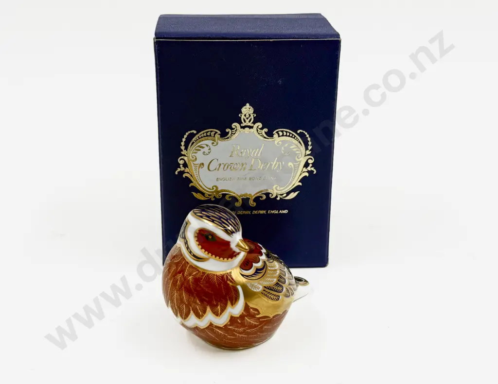 RCD Paperweight "Chaffinch" in Original Box Image 1++