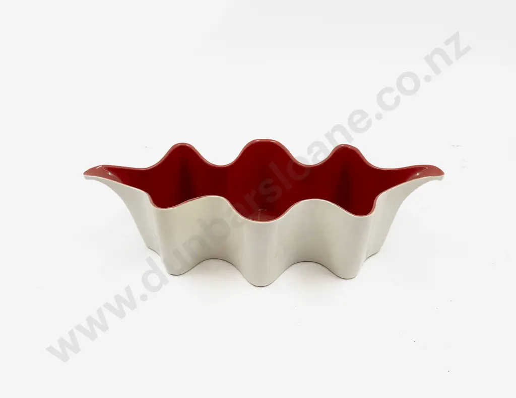Poole Twin Tone Wave Vase Image 1++