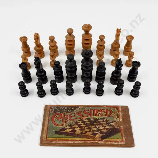 Vintage Chess Set in Box