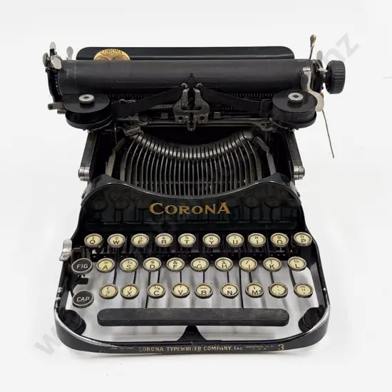 Small Vintage Corona Typewriter