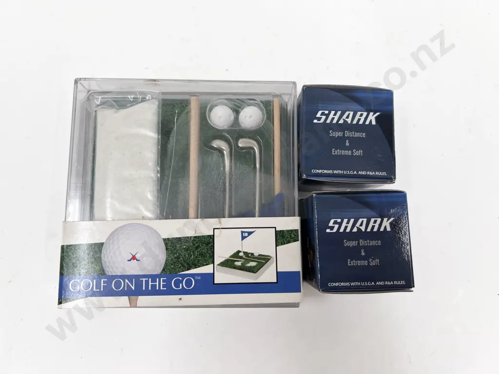 Two New Golf Balls and Golf on the Go Image 1++