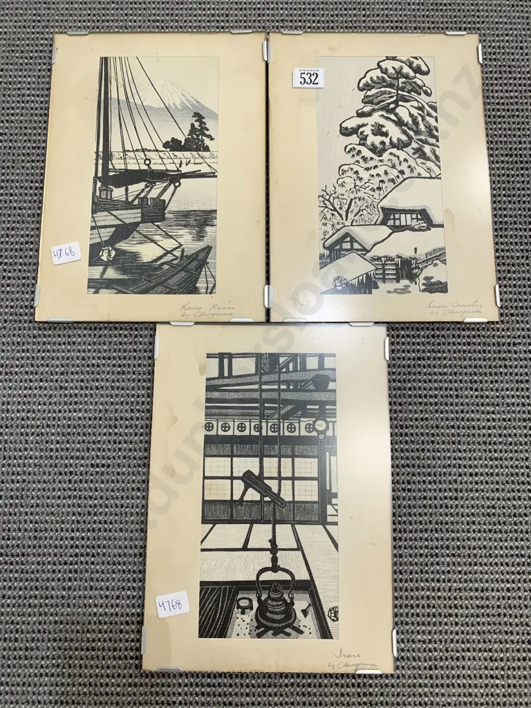 Three Works by Okuyana Image 1++