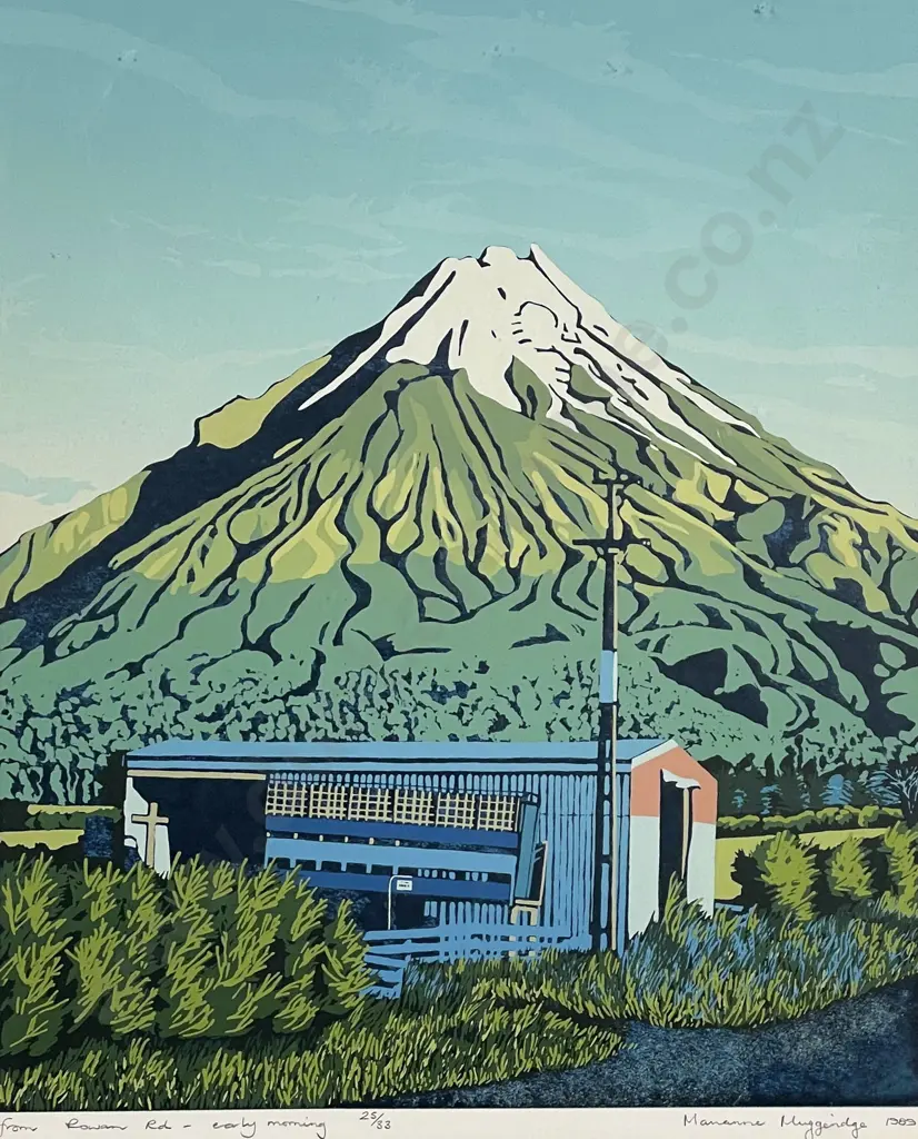 Marianne Muggeridge - From Rowan Rd  Early Morning - Ltd Ed Print 25/33 Image 1++