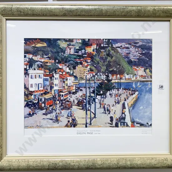Evelyn Page -  Why Go to the Riviera Oriental Bay - Ltd Ed. Reprint