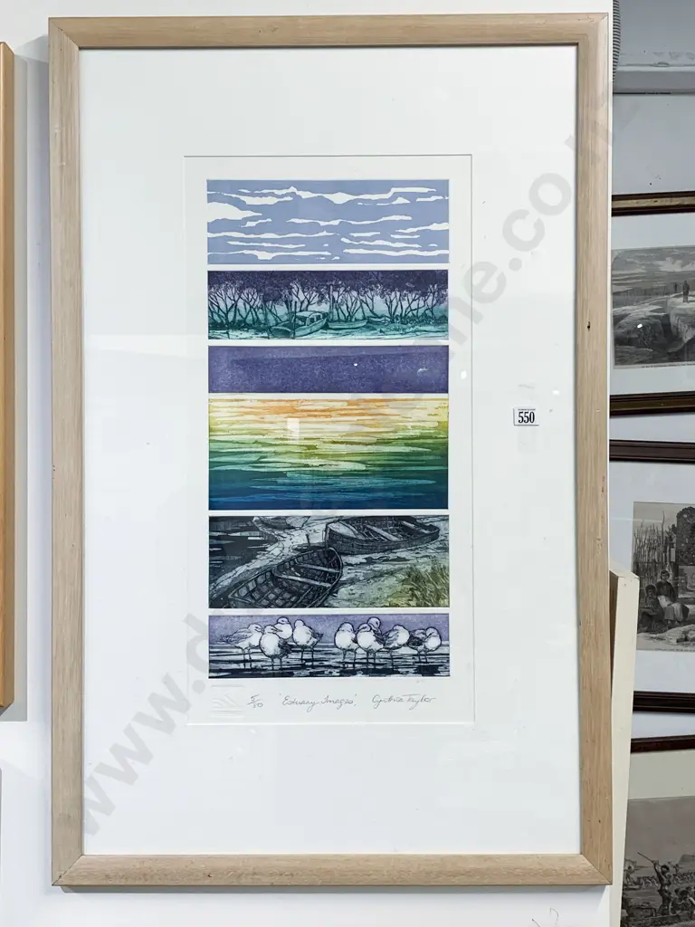 Cynthia Taylor - Estuary Images - Ltd Ed Print 5/80 Image 1++