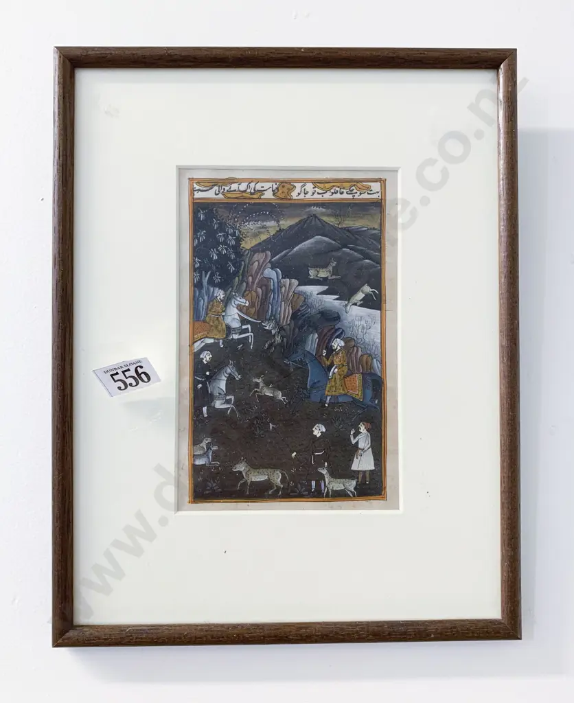 Framed Mughal Work Image 1++