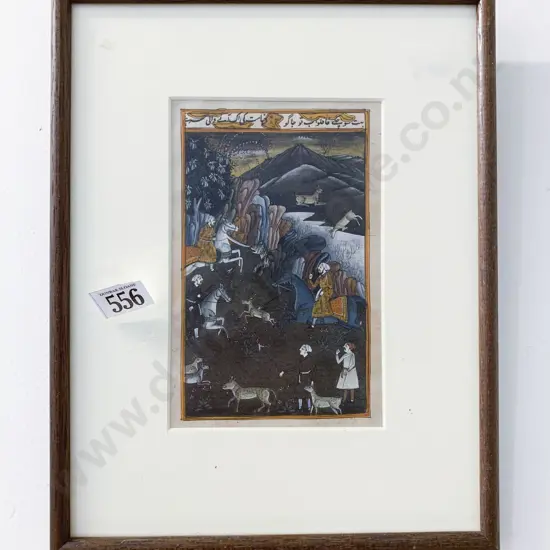 Framed Mughal Work