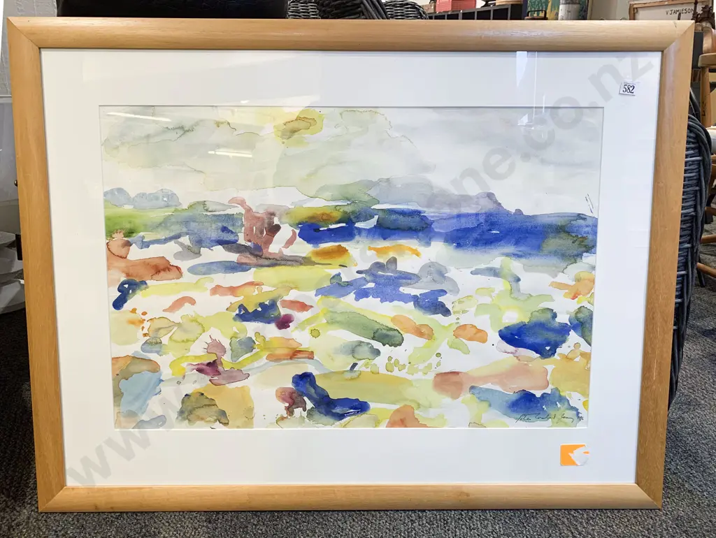 Peter Coates - Untitled Abstract - W/C Image 1++