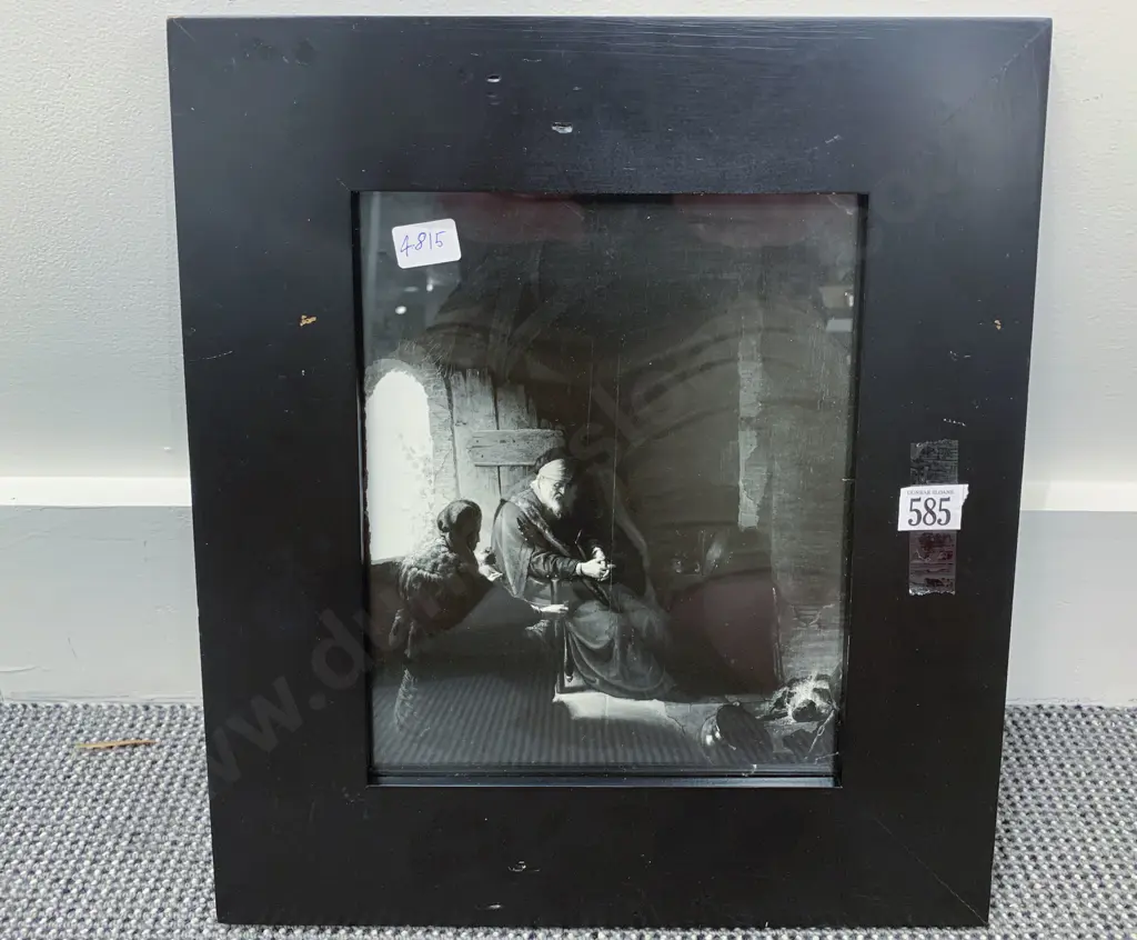 Unknown Artist - Domestic Scene - Silver Gelatin Print Image 1++