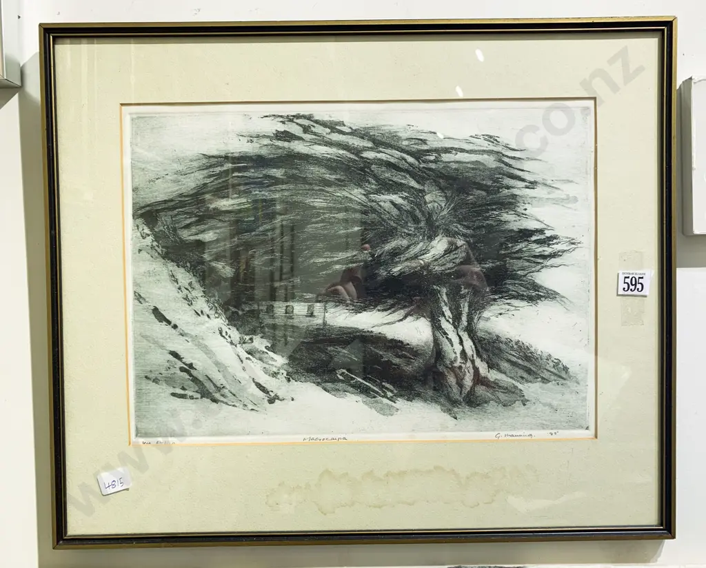 G. Manning - Macrocarpa - Etching Image 1++