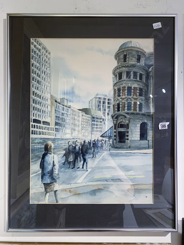 Philip Markham - Wellington Street Scene - W/C Image 1++