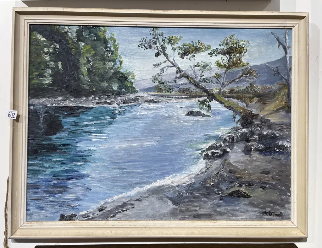 Molly O'Toole - Tongariro - Oil on Board Image 1++