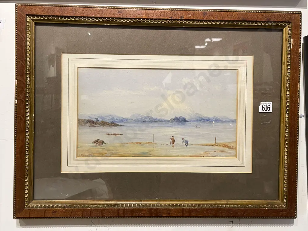 J. Benus - View Of Mt Fuji - W/C Image 1++