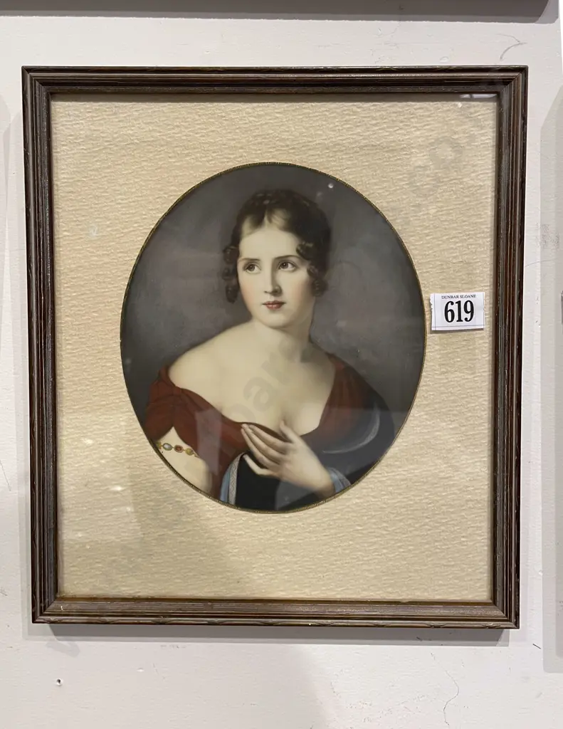 Unknown Artist - Portrait - Print on Paper Image 1++
