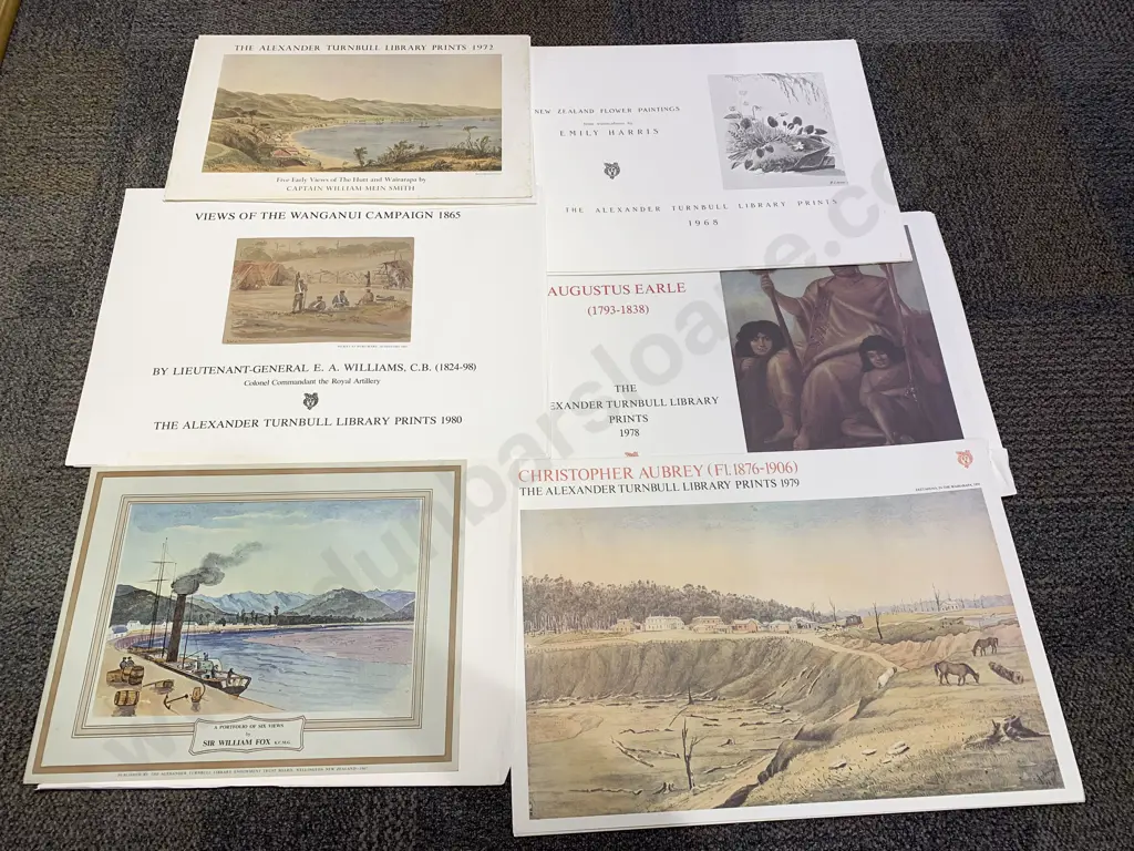 Qty of Assorted Loose Turnbull Library Prints Image 1++