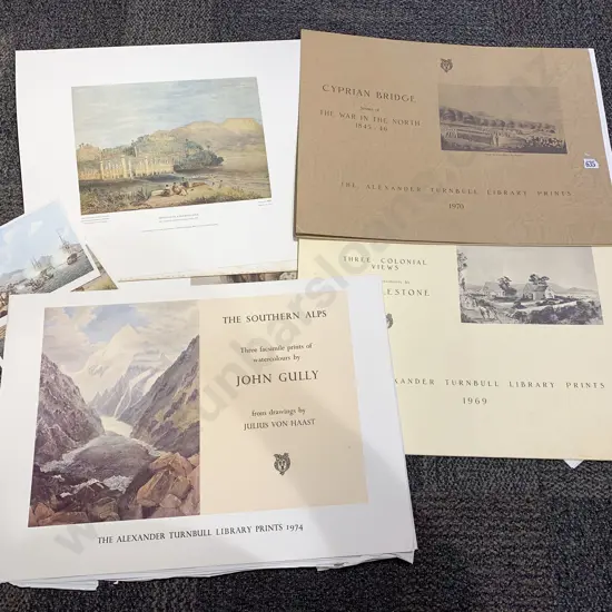 Qty of Assorted Loose Turnbull Library Prints
