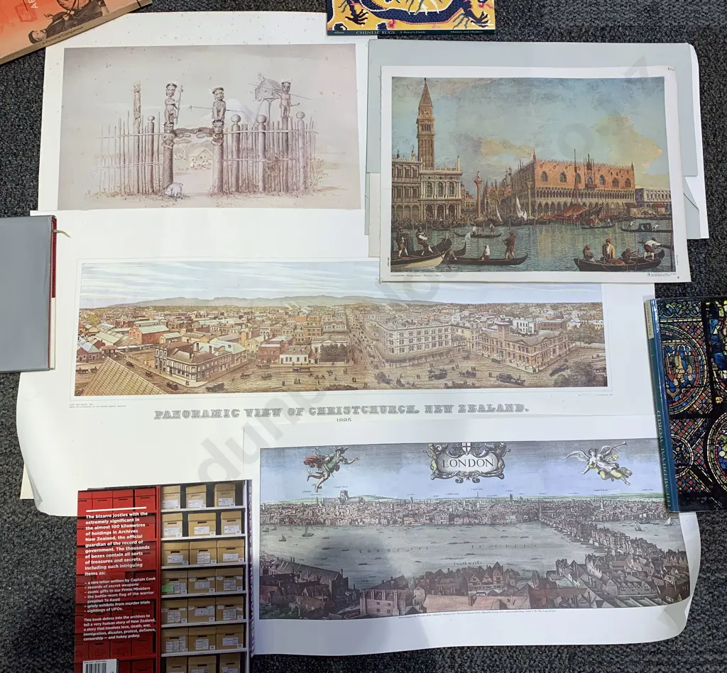 Qty of Assorted Loose Historical Prints Image 1++
