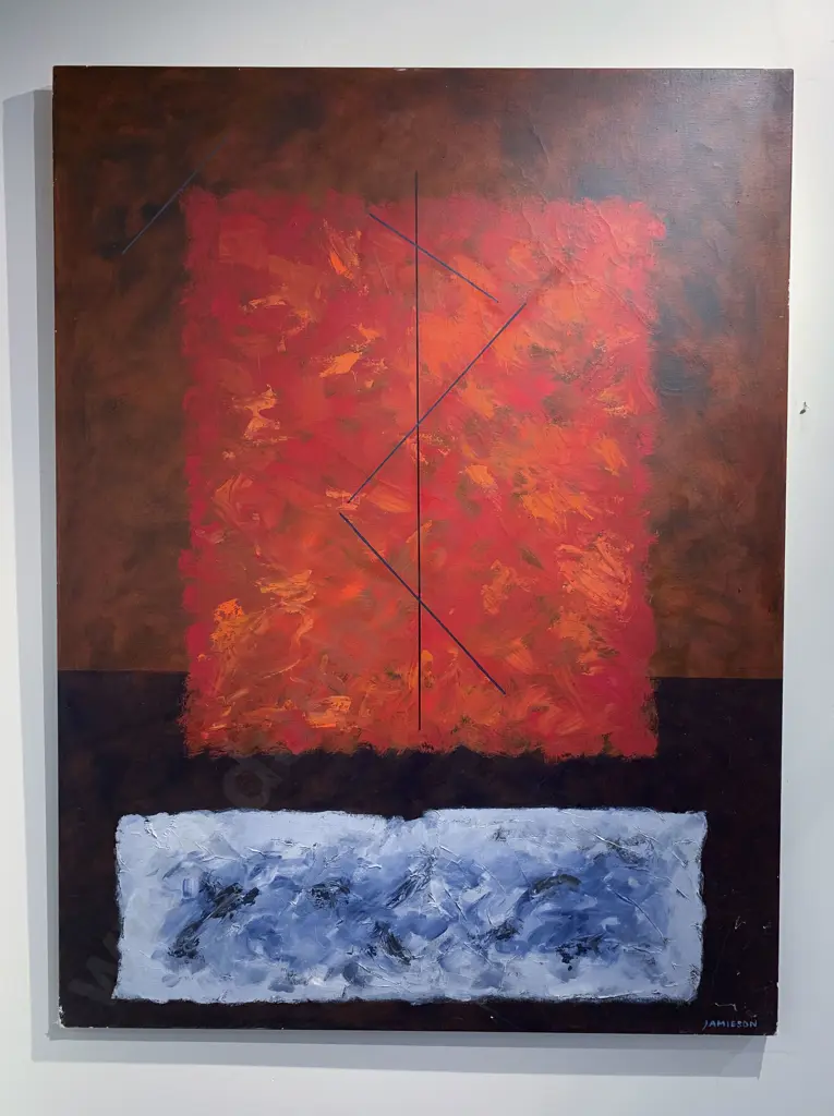 Vera Jamieson - Burn Off - Oil on Canvas Image 1++