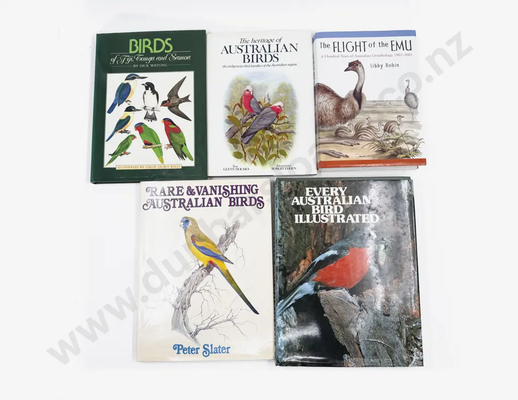 Five Assorted Ornithological Reference Image 1++