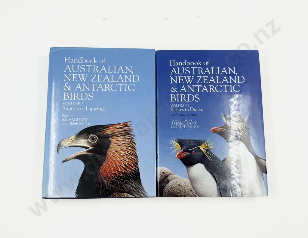 Handbook of Australian New Zealand & Antarctic Birds Vol 1 & 2 Image 1++