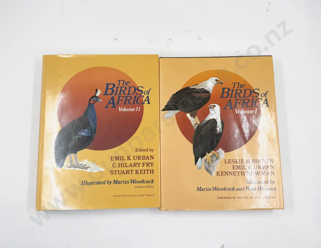 The Birds of Africa Vol 1 & 2 Image 1++