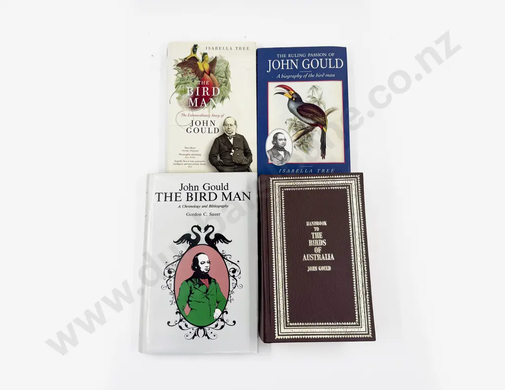 Four John Gould Reference Volumes Image 1++
