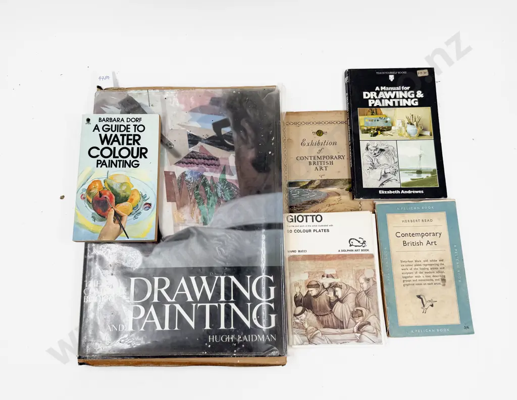 The Complete Book of Drawing and Painting by Hugh Laidman and Assorted Art Reference Image 1++