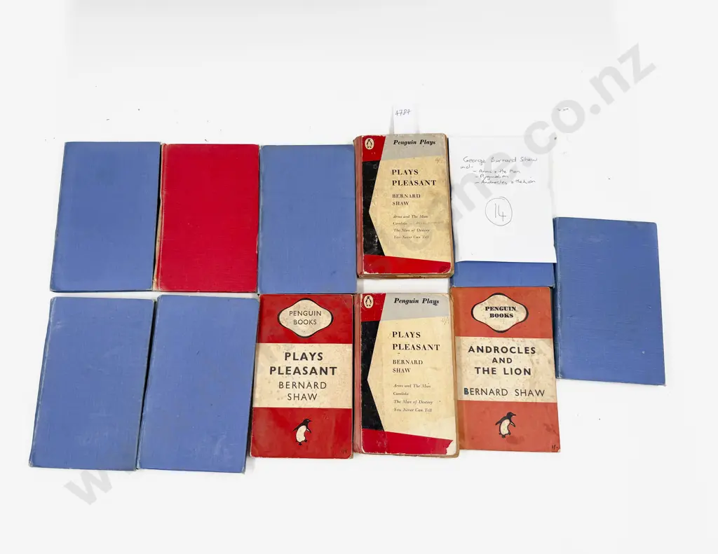 Qty of Assorted George Bernard Shaw Image 1++