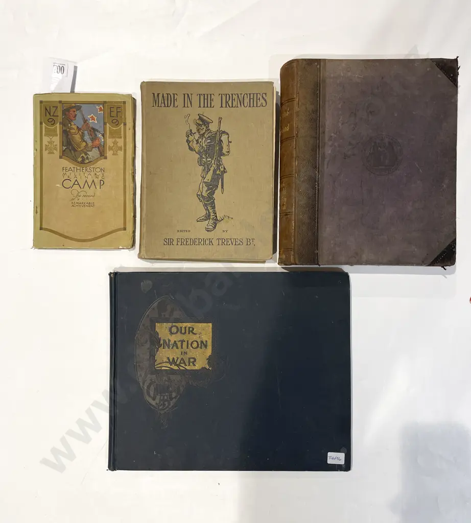 Three Assorted NZ Military Reference and Other Image 1++