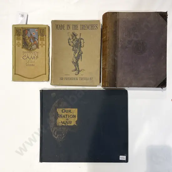 Three Assorted NZ Military Reference and Other