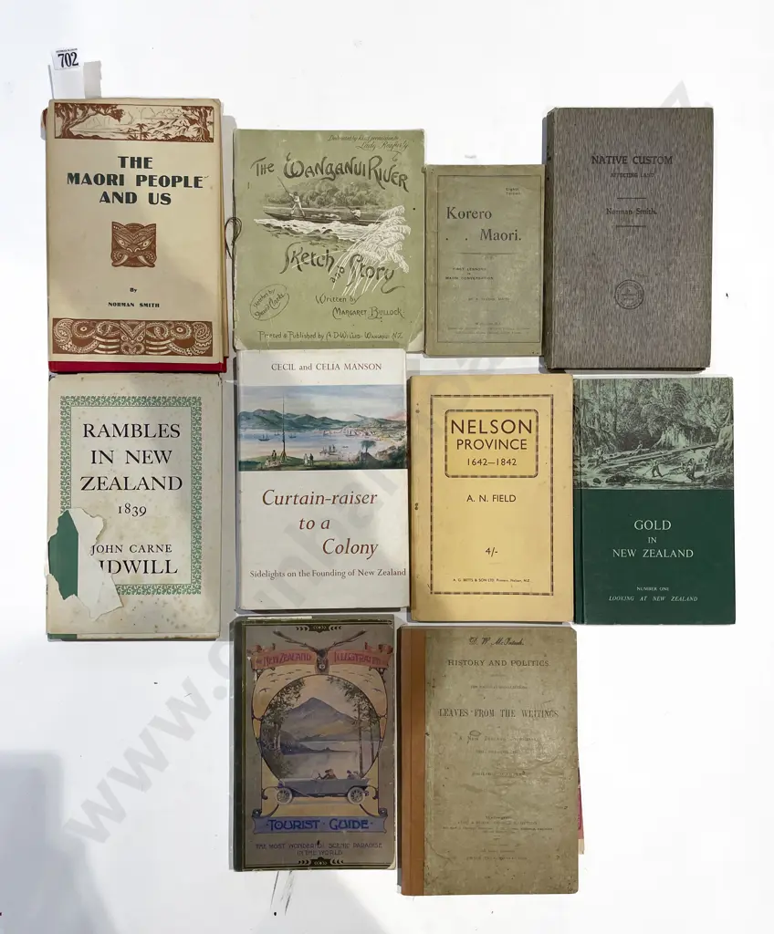 Qty of Assorted Maori Reference Volumes Image 1++