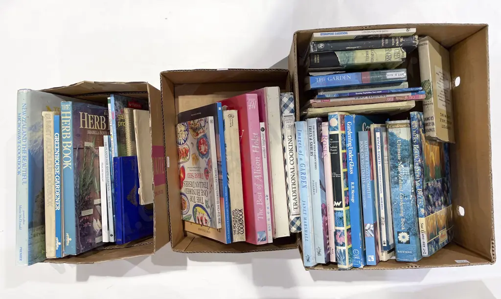 Three Boxes of Assorted Books Image 1++