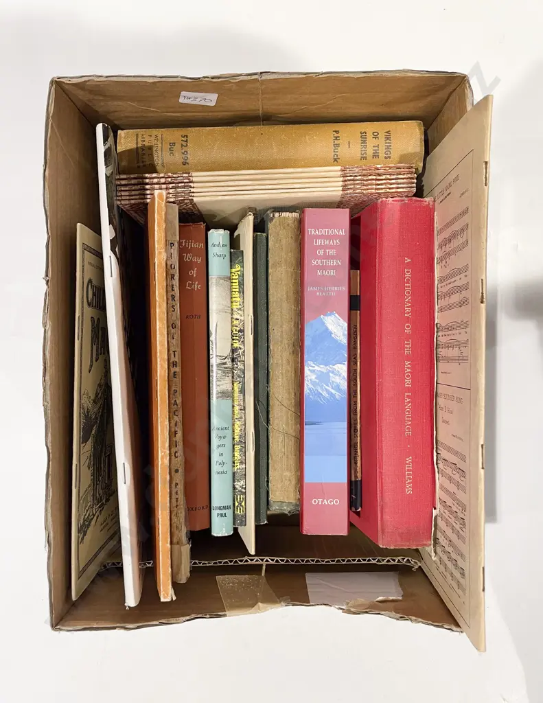 Box of Assorted Books Image 1++