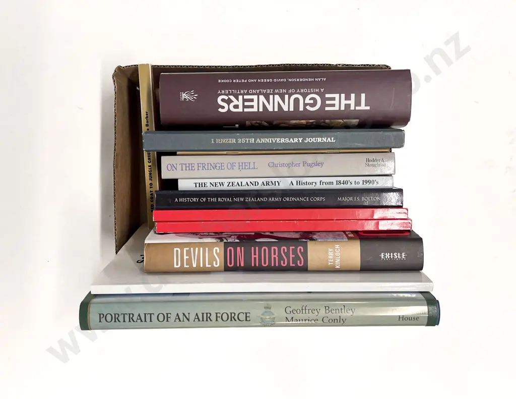 Box of Assorted Military Reference Image 1++
