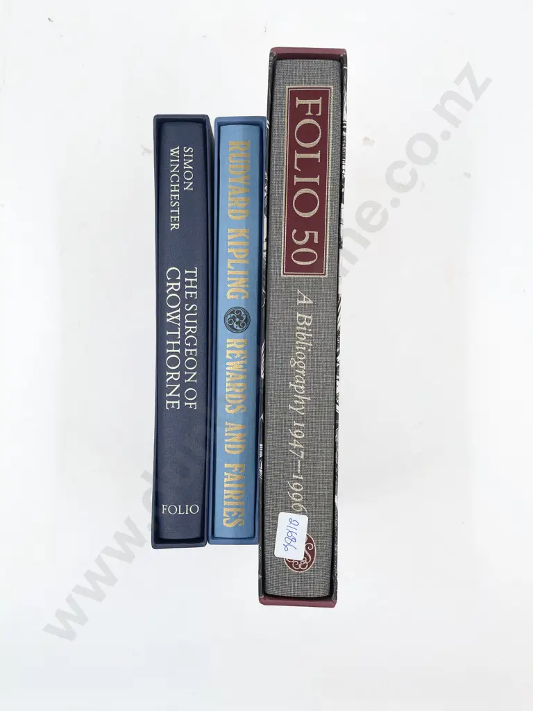 Three Various Folio Society Volumes Image 1++