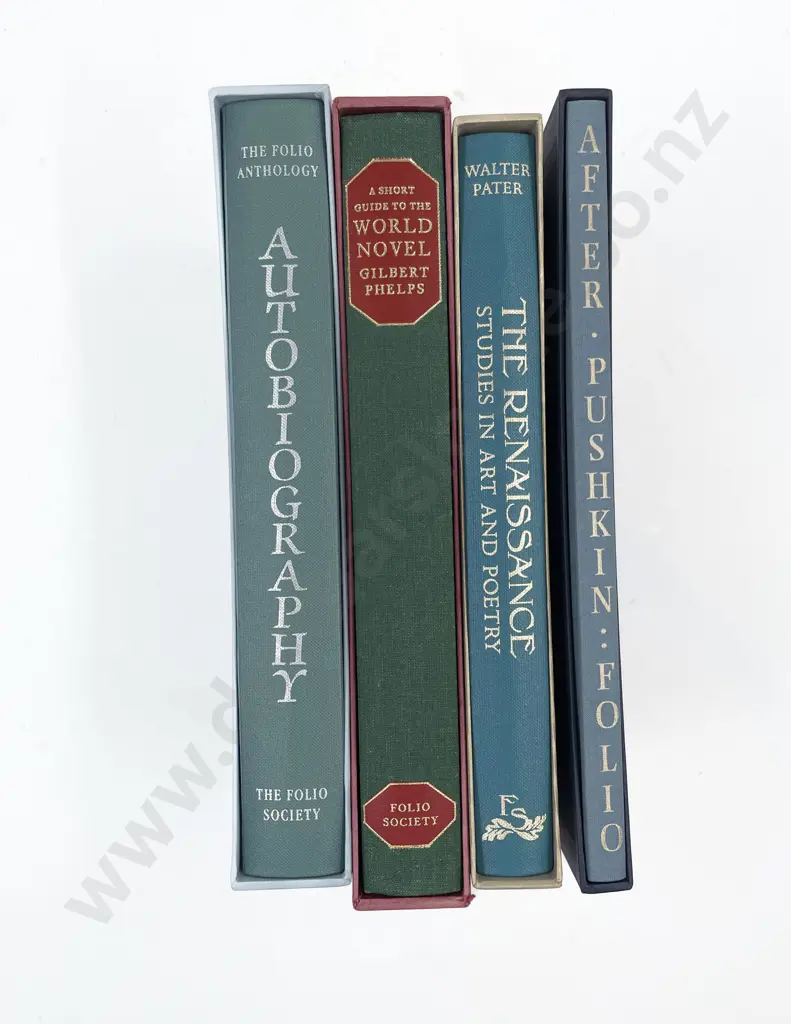 Four Various Folio Society Volumes Image 1++
