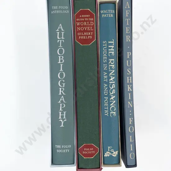 Four Various Folio Society Volumes