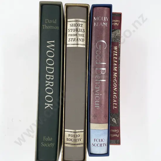 Four Various Folio Society Volumes