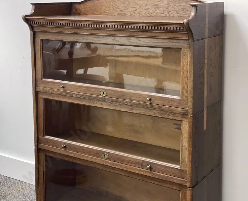 American Oak Stacking Bookcase Image 1++