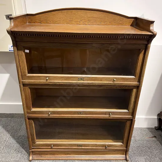 American Oak Stacking Bookcase