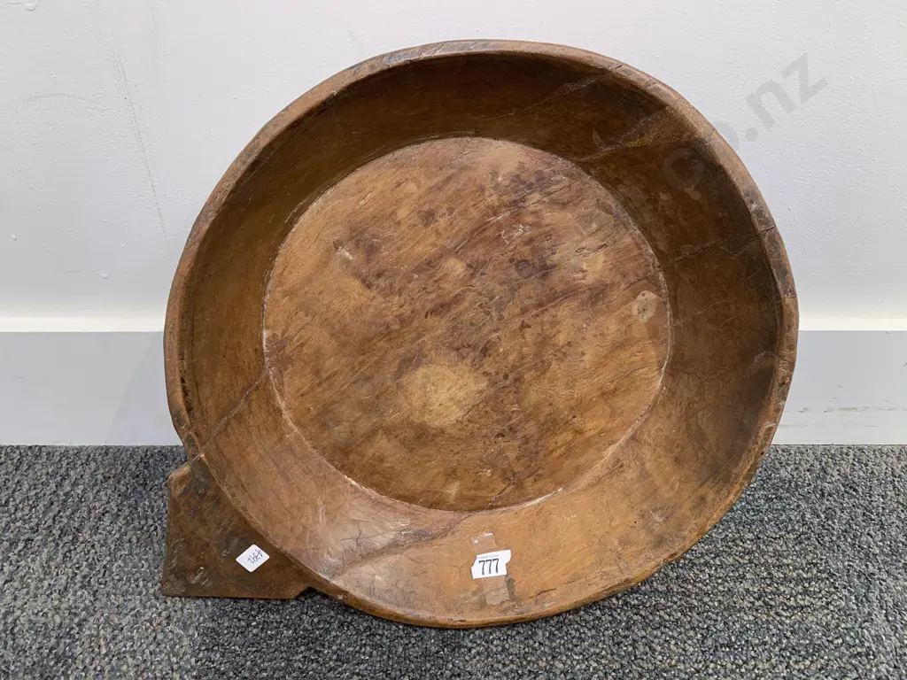 Rustic Wooden Bowl Image 1++