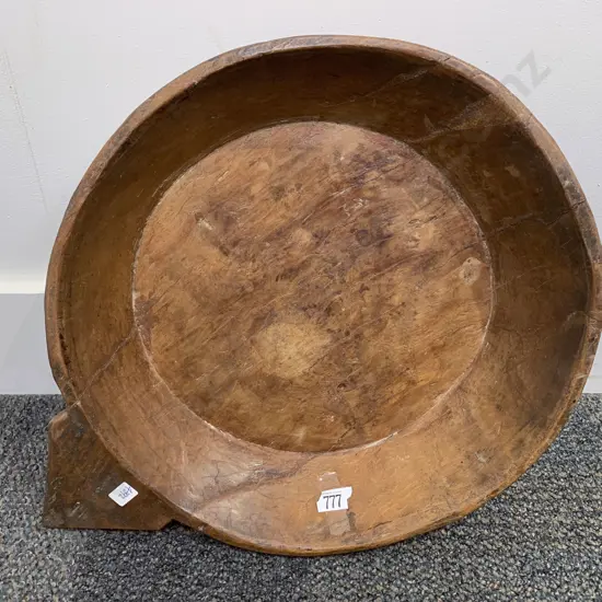 Rustic Wooden Bowl