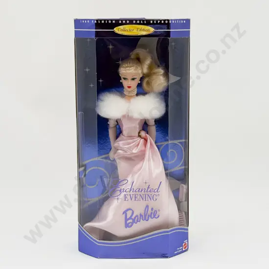 C1995 Enchanted Evening Barbie 1960 Reproduction Doll and Fashion Collector Ed MIB